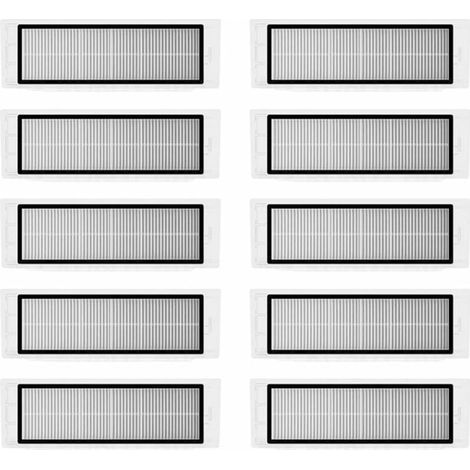 Lot de 10 filtres HEPA pour aspirateur Xiaomi Roborock S6 S5 MAX S60 S65 S5 S50 S55 E25 E35(1 génération) (1/4)