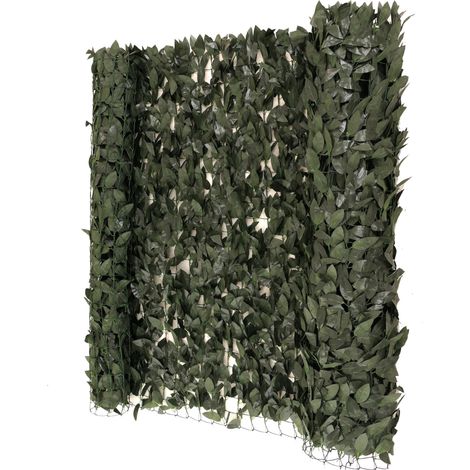 Balkonsichtschutz HHG-587, Sichtschutz Windschutz Verkleidung für Balkon Terrasse Zaun, 150x300cm Blatt