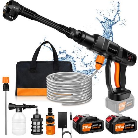 autres – Nettoyeur haute pression électrique 3000W 180Bar – Débit 270L/H – Moteur 2000 PSI – Autonomie 45 min – Tuyau 16,4 pieds (1/4)