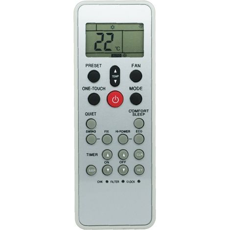 Télécommande Climatiseur Toshiba Télécommande de Remplacement pour Climatiseur Toshiba WC-L03SE (1/4)