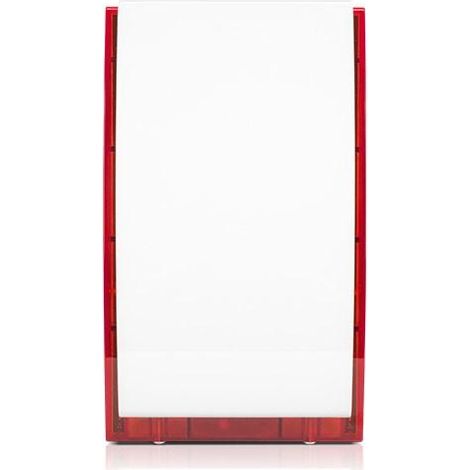 Satel MSP-300 R signaliseur optique et acoustique rouge et blanc (1/2)