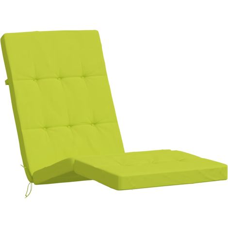 Cuscini per Sedia a Sdraio 2 pz Verde Chiaro in Tessuto Oxford vidaXL (1/5)