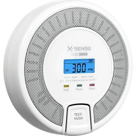 Rilevatore monossido carbonio x sense co03d bianco 10 anni (1/5)