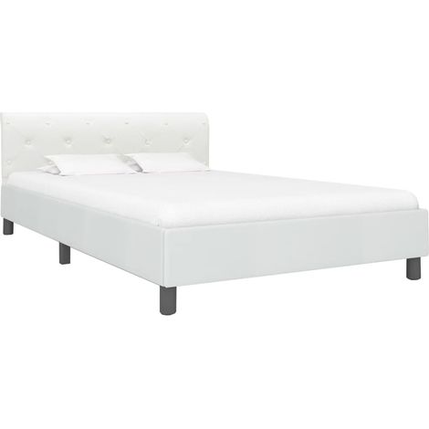 Maison Exclusive - Giroletto Bianco in Similpelle 140x200 cm (1/5)