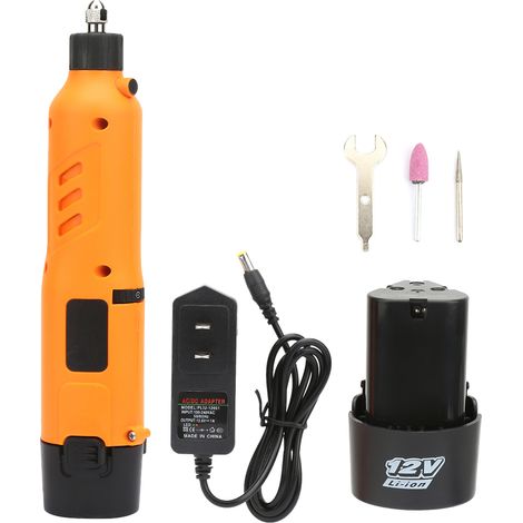 1 Pcs Electric Grinder Grinding Polishing Machine with Rechargeable Lithium Battery US Plug (1/5)
