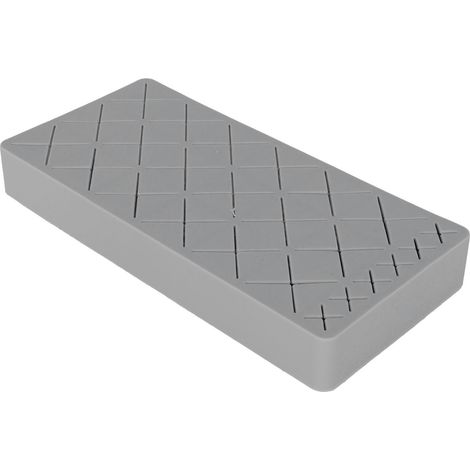 Organisateur de rouges à lèvres en silicone à 24 emplacements, boîte de rangement pour maquillage et cosmétiques, présentoir gris (1/5)