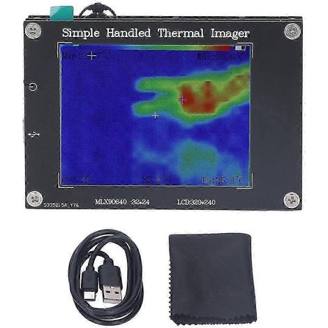 Caméra thermique infrarouge portable professionnelle de 3,2 pouces (1/5)