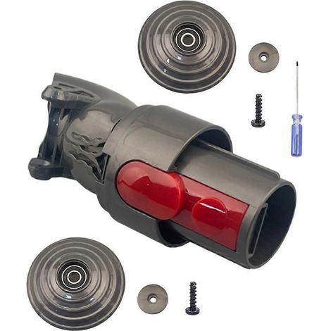 Accessoires pour aspirateurs V10, V11 et V15 : adaptateur de connecteur d'aspiration à entraînement direct 100 W + roue à rotule. (1/5)