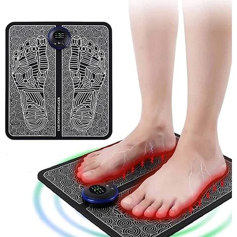 Coussin de massage électrique pour les pieds, idéal pour apaiser les muscles.-AquaForge