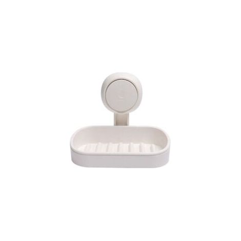 Portasapone a ventosa, non richiede foratura, riutilizzabile, installazione in 1 secondo, porta sapone per doccia, montaggio a parete per piastrelle doccia, supporto impermeabile per bagno. - Crezuo