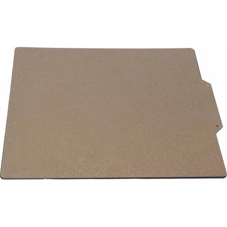 Druckerstahlplatte, goldfarbenes Pulverblech, magnetischer Aufkleber, 3D-Druckzubehör, 235 x 235 mm (1/5)