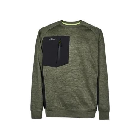 U-Power EY364DG Felpa da lavoro dark green - 4XL