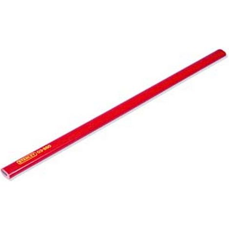 12PZ MATITA DA FALEGNAME E MURATORE ROSSA MM.176 - (1-03-850)