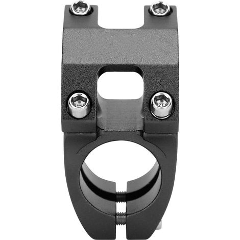 Potence de VTT LUNJE, guidon court, potence creuse en alliage d'aluminium, 31,8 x 35 mm, noire (1/5)