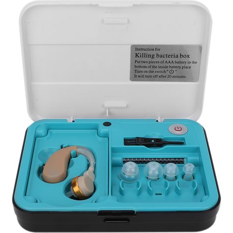 Amplificateur de son contour d'oreille KXW212, appareil auditif à piles (1/5)