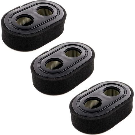 MCHNIC Lot de 3 Filtre à air 593260 avec Pré filtre pour Tondeuse à Gazon Troy-Bilt TB110 TB115 TB200 TB230 TB330 TB370 MTD Murray Craftsman Pour Briggs & Stratton 09P702 Moteurs en série (1/5)