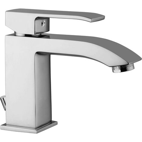 Paffoni - Miscelatore Lavabo Cromato Con Piletta A Saltello 1" 1/4 - Serie: Level (1/2)