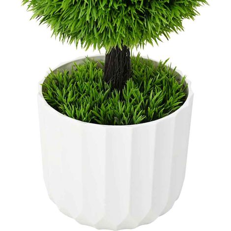 vidaXL Pino Artificial Verde 24 x 24 x 90 cm Plástico (1/2)