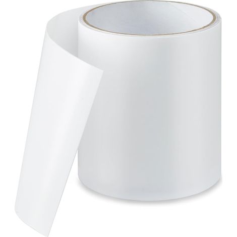 Ruban adhésif sous-marin, ruban d'étanchéité, ruban de réparation pour piscine, tente, bâche, gouttière, bateau gonflable, colle acrylique (10 cm x 150 cm, Blanc) (1/5)