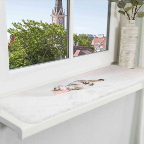 Nani Fensterbankmatte, 90×28cm, grau Angebots-Set 2 Stück