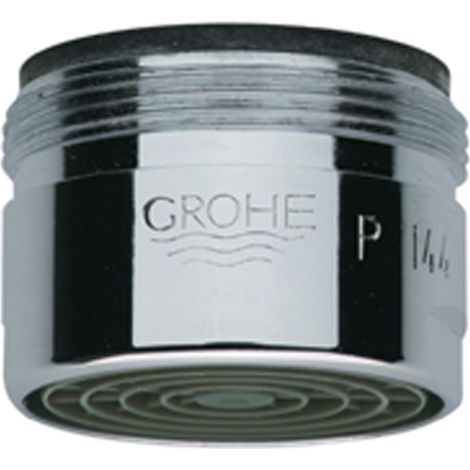 Grohe Mousseur Strahlregler, Außengewinde M28x1, Durchflussklasse C, 30l/min bei 3 bar, Rose Perl, 13927MM0 (1/3)