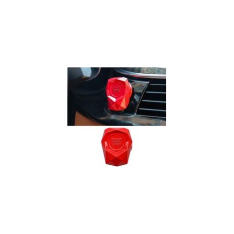 Couvercle de bouton-poussoir de voiture, garniture de protection du bouton de démarrage du moteur, décoration de couvercle en métal de bouton d'allumage universel pour l'intérieur de la voiture