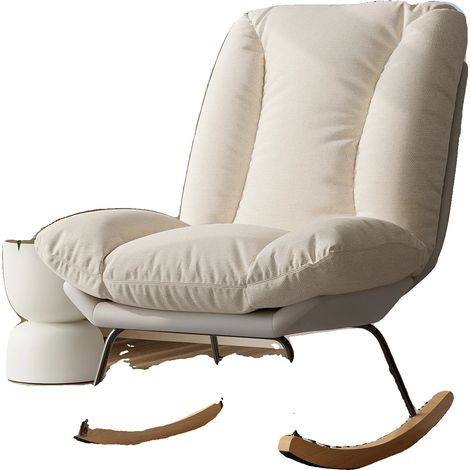 Sillón, inclinación ajustable, diseño elegante, beige4 (1/2)