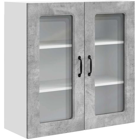 Maison Exclusive - Panel de lavaplatos Kalmar Gris Concreto 80 x
