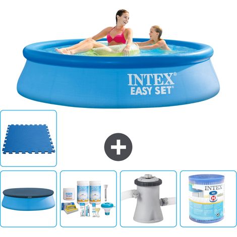 Intex Piscine Easy Set Ronde - 244x61 cm - 6-pièces S40390 (1/5)