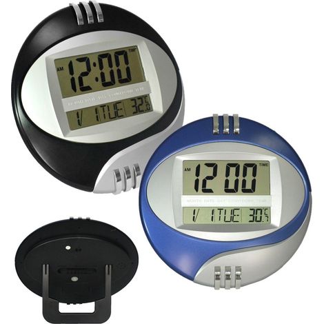Trade Shop - Mesa De Pared De Pared Digital Temperatura De La Pared Temperatura Pantalla Lcd - (1/5)