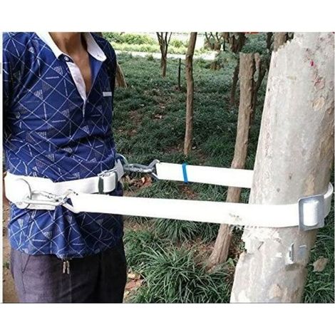 Ceinture de sécurité avec cordon réglable, équipement de protection pour harnais de construction pour grimper aux arbres, kit de protection individuelle antichute (1/4)