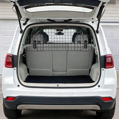 Caisse de transport pour animaux réglable de 90 à 120 cm negro (1/5)