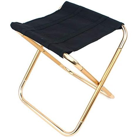 Folding Camping Stool, Mini Portable Folding Stool, Portable Folding Chair for Camping, Fishing, and Travel (1/5)