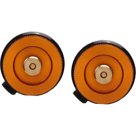 Ensemble adaptateur pour réchaud de camping en 2 pièces, à fermeture automatique, en nylon, cuivre, alliage d'aluminium, adaptateur à propane léger et portable. (1/5)