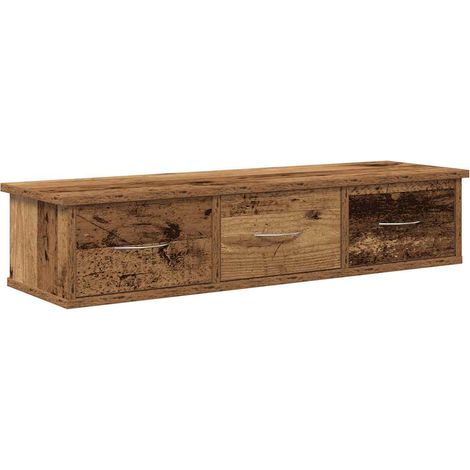 Maison Exclusive - Mobile a Parete Legno Antico 88x26x18,5 cm in Truciolato (1/5)