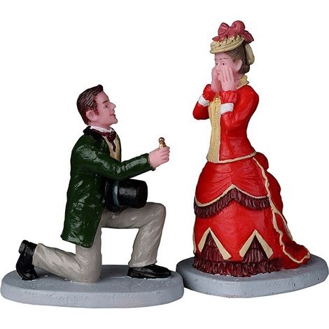 LEMAX- SOGGETTO PROPOSTA DI MATRIMONIO SET 2 - NATALE NATALIZIO 22141