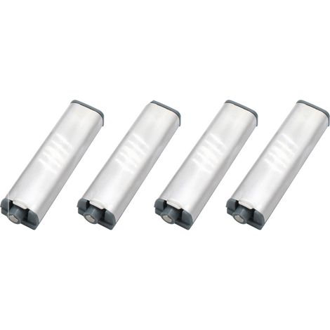 Push-to-Open, 4-teiliger Einzelkopf-Rebounder aus Edelstahl, Push-Open-Magnetverschluss für Schranktüren