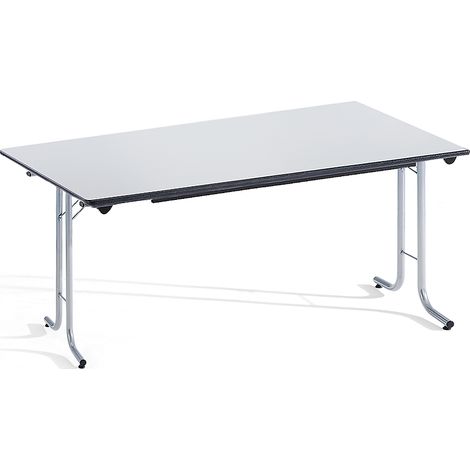 FRANKEL kaiserkraft, Table pliante à chants arrondis, piétement (1/5)