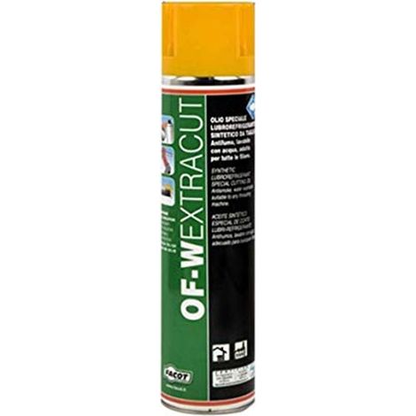 Olio da taglio spray extracute 600 ml Facot