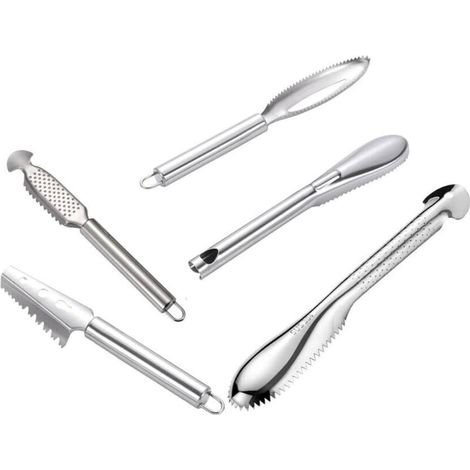 Fish Scale Peeler, Fish Scale Removal Tool (1/4)