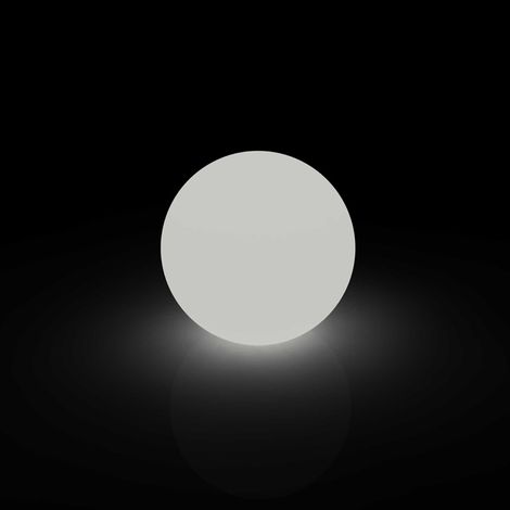 Lampada sferica a Led da appoggio mod. Moon Ø 80 cm (1/3)