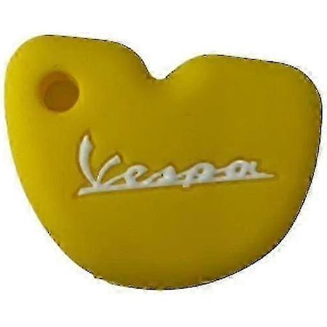 Étui de protection en silicone noir pour clés de moto Vespa Enrico Piaggio GTS300 LX150 Fly 125 3VTE GTS 200