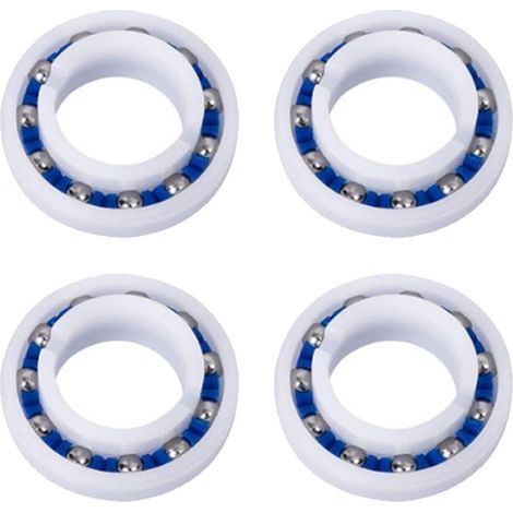 Lot de 4 roulements à billes de rechange - Convient pour Polaris 280, 380 - Pour nettoyage de piscine C60 C-60 - Roulements à billes en plastique