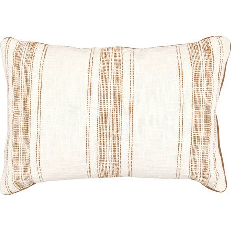 Kissen Sienna 38x58cm beige Leinen - Atmosphera créateur d'intérieur