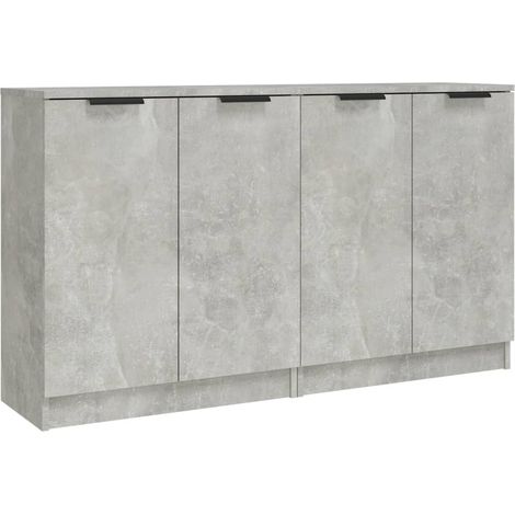 GBLY Sideboards 2 Stk Betongrau 60x30x70 cm Holzwerkstoff (1/5)