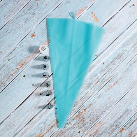 2er-Set Silikon-Spritzbeutel mit Edelstahl-Tülle für DIY-Küchenutensilien (1/5)