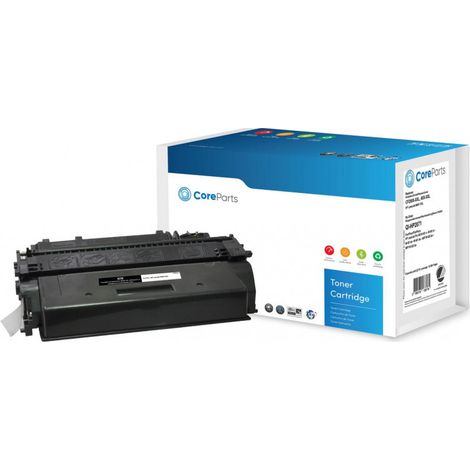 Toner CoreParts noir CF280X-XXL, 10 000 pages, HP LaserJet M401 XXL, QI-HP2071