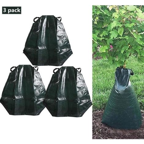 20-Gallon Tree Watering Bag - Slow-Release Drip Irrigation Kit, Set of 3 (1/4)
