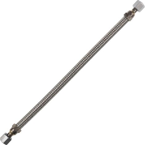Druckschlauch komplett DN6 300 lang Edelstahl Schneidring und Überwurfmutter - 11155200772 von Weishaupt