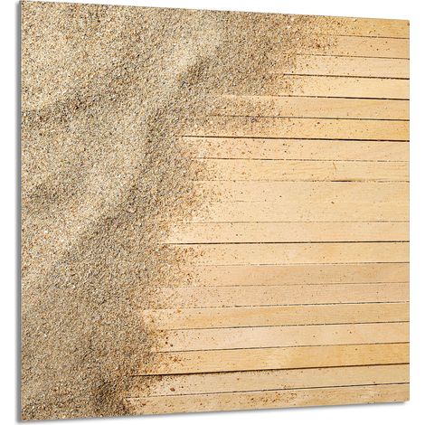 Panneau de verre pour cuisine 60x65 Sable (1/5)